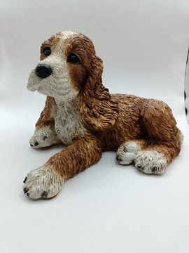 Figurka pies duży ogrodowy Castagna Italy spaniel