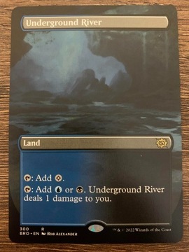 MTG magic karta Underground River