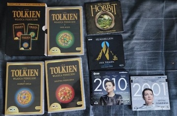 Audiobooki Władca Pierścieni, Hobbit, Silmarillion, Odyseja kosmiczna 