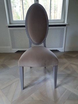 Krzesła, materiał z włoch, robione na zamówienie,