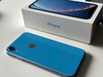 Smartfon iPhone XR, niebieski