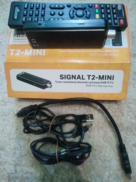 Dekoder telewizji naziemnej DVB-T2 Signal T2-mini