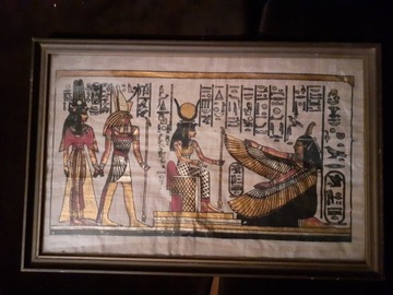 Stary obraz faraonowie.