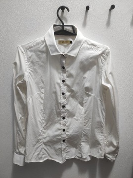 Biała koszula elegancka OCHNIK M/38