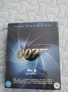 007 JAMES BOND KOLEKCJA BOX 6 BLU RAY, POLSKA WERS