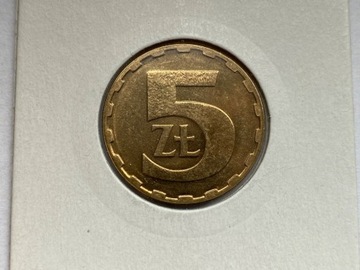 Moneta 5 złotych zł 1987 rok