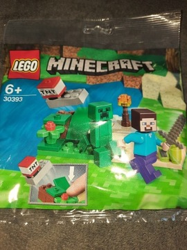 Lego Minecraft zestaw 30393 Steve i Creeper 