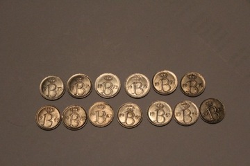 Monety Belgia 25 centymów