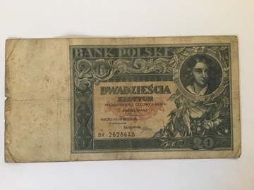 Banknot 20 złotych 1931 BR 2628648