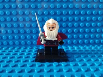 Minifigurka kompatybilna z LEGO Balin z miecz Hobbit Władca pierścieni LOTR