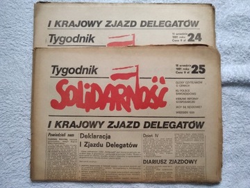 Tygodnik Solidarność nr 24 i 25 ZJAZD DELEGATÓW