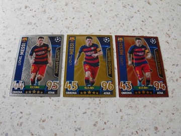 Karty Match Attax Champions League 2015/2016 MESSI