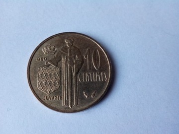 Monako, Monaco 10 centimes 1978