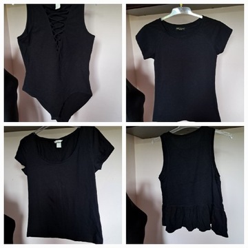 T-shirt 3 szt i body 38 z H&M , Zara 