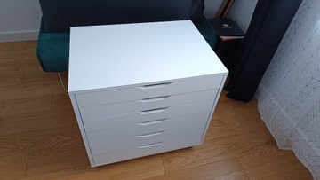 Komoda organizer Ikea ALEX 67 x 0 x 66cm biały