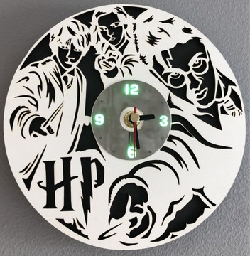 Zegar z podświetleniem Harry Potter 