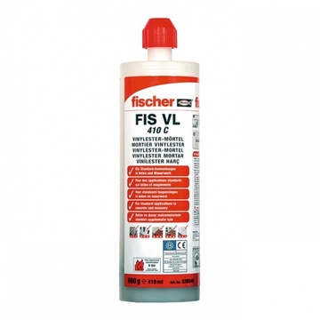4 x Kotwa chemiczna Fischer  FIS VL 410 C 410 ml