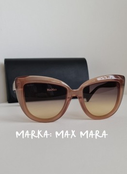 okulary przeciwsłoneczne Max Mara