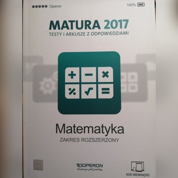 Matematyka 2017 matura rozszerzony testy i arkusze