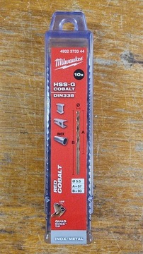 Wiertło kobaltowe Milwaukee 5,5mm INOX 4932373344