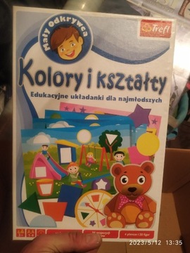 Dziecięce  gry puzzle kolorowanki