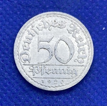 Niemcy - 50 pfennig 1920 A