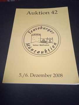 TEUTOBURGER MUNZAUKTION 42 2008r.