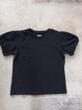 T-shirt koszulka czarna RESERVED r.146  czarna