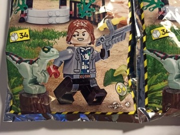 LEGO Jurassic World jw077 Rainn Delacourt