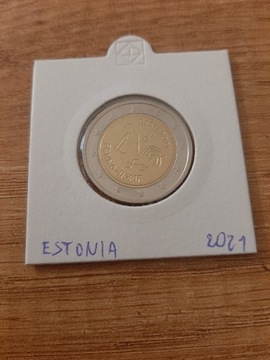 2 euro Estonia 2021, Ludy Ugrofinskie