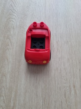Lego duplo auto czerwony samochód