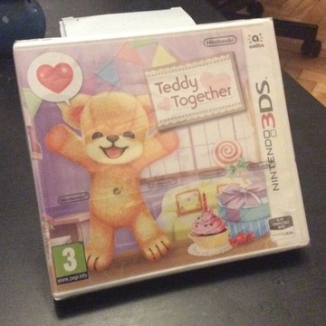 Teddy Together Nintendo 3DS Gra Foiled Unboxed