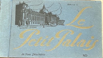 Le Petti Palais 17 pocztówek z 1927 r. Francja