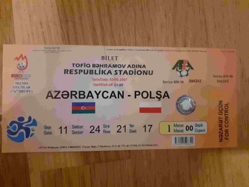 AZERBEJDŻAN - POLSKA 2007