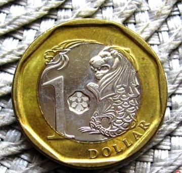 Singapur 1 Dolar 2013r - Ładna