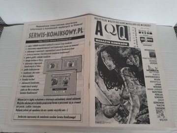 MAGAZYN KOMIKSOWY AQQ Nr 3(24)2001 KOMIXORAMA