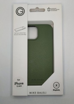 ETUI PLECKI DO iPhone 13 mini - zielone