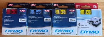 Dymo D1 - 4 taśmy