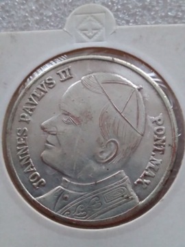 Medal pamiątkowy Jan Paweł II 600 lat Jasnej Góry