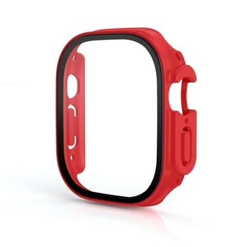 OBUDOWA ETUI + SZKŁO DO APPLE WATCH 49mm Red