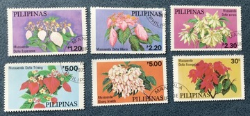 Z 7_2. 1979. Filipiny. Kwiaty. Mi 1289-94. Kasowan