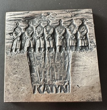 Medal 1988 Katyń Pamięci Oficerów PTAiN  1988