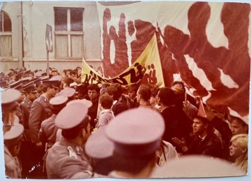 Solidarność 1987 Gdańsk manifestacje wizyta JP II 