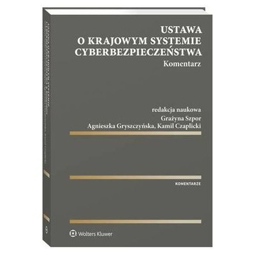 Ustawa o krajowym systemie cyberbezpieczeństwa. Ko