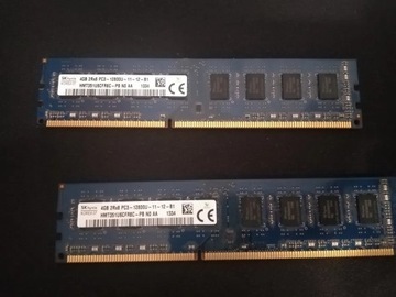 Hynix SK RAM DDR3 8GB 2x 4GB 1600MHz PC3-12800