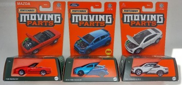 Matchbox Moving Parts Mazda RX7 Ford Focus RS 