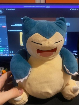 snorlax maskotka pokemon