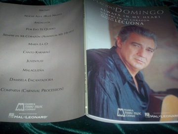 PLACIDO DOMINGO W PIOSENKACH ERNESTO LEUCONAO