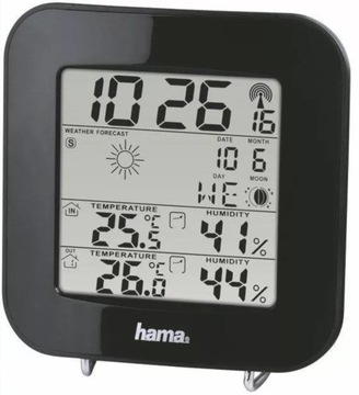 Stacja pogody HAMA EWS-200 Data Alarm Temp Min Max