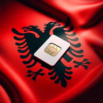 Internet w Albanii. Karta SIM lub eSIM. 4GB.
